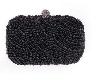 100% Hand made Luxury Pearl Clutch bag