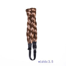 Load image into Gallery viewer, 2.5cm wide New Arrival freeshipping fashion bohemian wigs braid thick wide headband popular fashion hair accessories