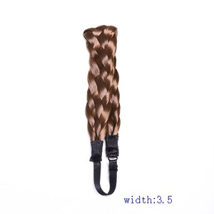 2.5cm wide New Arrival freeshipping fashion bohemian wigs braid thick wide headband popular fashion hair accessories