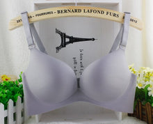 Load image into Gallery viewer, Deep V Brand Women Large Cup Sexy Underwear Adjustable Seamless Brassiere Plus Size Push Up