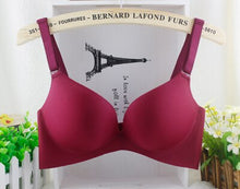 Load image into Gallery viewer, Deep V Brand Women Large Cup Sexy Underwear Adjustable Seamless Brassiere Plus Size Push Up