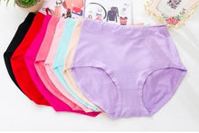 Load image into Gallery viewer, AQ223/18 Hot Sale Cotton Women&#39;s Plus Size Panties Comfortable Bamboo Fiber Underpants