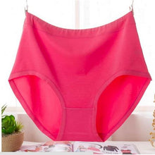 Load image into Gallery viewer, AQ223/18 Hot Sale Cotton Women&#39;s Plus Size Panties Comfortable Bamboo Fiber Underpants