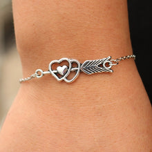 Load image into Gallery viewer, Charm Bracelets For Men Women Bangle Cross Heart Handcuff