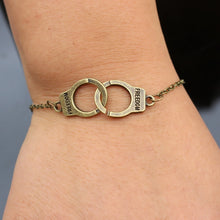 Load image into Gallery viewer, Charm Bracelets For Men Women Bangle Cross Heart Handcuff