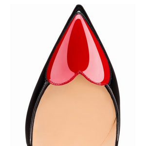 Loslandifen brand ladies women pumps high heels shoes woman party wedding dress OL pointed toe stiletto shoe Heart-shaped