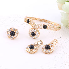 Load image into Gallery viewer, African Beads Gold Color Nigerian Wedding  Jewelry Sets.