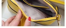 Load image into Gallery viewer, ZMQN Women Cross body Bags Leather Shell Yellow Bags Small