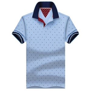 Brand Polo Shirts for Men Cotton Breathable