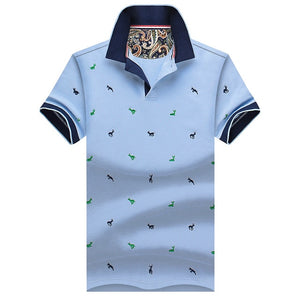 Brand Polo Shirts for Men Cotton Breathable