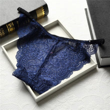 Load image into Gallery viewer, Sexy Women Lace Panties Low Rise Transparent Underwear