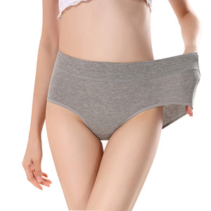 Women's briefs Comfortable Cotton High waist underwear Women Sexy Intimates Ultra-thin Panties Dropshipping