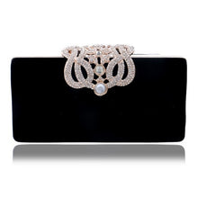 Load image into Gallery viewer, SEKUSA Clutch evening bags Crown rhinestones evening bags purse  shoulder bag for wedding Diamonds Lady Purse Mini Evening Bags