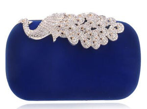 SEKUSA Clutch evening bags Crown rhinestones evening bags purse  shoulder bag for wedding Diamonds Lady Purse Mini Evening Bags