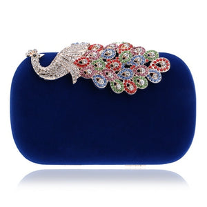 SEKUSA Clutch evening bags Crown rhinestones evening bags purse  shoulder bag for wedding Diamonds Lady Purse Mini Evening Bags