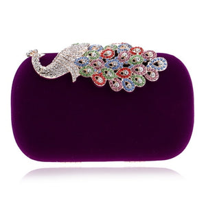 SEKUSA Clutch evening bags Crown rhinestones evening bags purse  shoulder bag for wedding Diamonds Lady Purse Mini Evening Bags