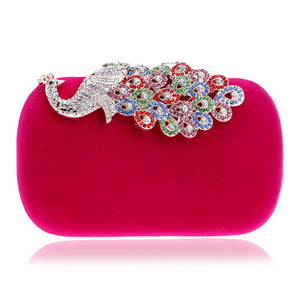 SEKUSA Clutch evening bags Crown rhinestones evening bags purse  shoulder bag for wedding Diamonds Lady Purse Mini Evening Bags