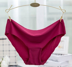 New 1pcs ECMLN Women Invisible Underwear Briefs Cotton Spandex Gas Seamless Crotch Panties Hot#C