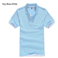 Load image into Gallery viewer, Men&#39;s Polo Shirt For Men Desiger Polos Men Cotton Short Sleeve shirt Clothes jerseys