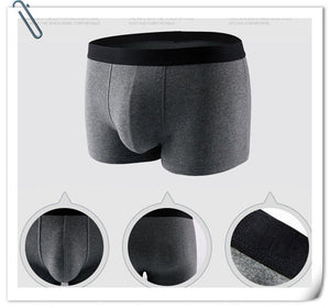 4pcs/lot Cotton Boxers Mens Underwear