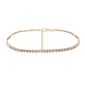 Luxury Rhinestone Choker Necklace