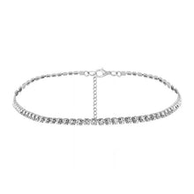 Load image into Gallery viewer, Luxury Rhinestone Choker Necklace