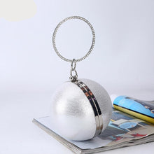 Load image into Gallery viewer, Andralyn Earth Round Ball Diamond Clutch Purse