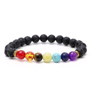 Meajoe Trendy Natural Stone Love Purple Bead Bracelet