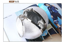 Load image into Gallery viewer, Andralyn Earth Round Ball Diamond Clutch Purse