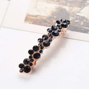 Crystal Pearl Elegant Barrette