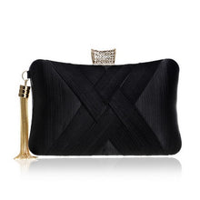 Load image into Gallery viewer, SEKUSA New Arrival Metal Tassel  Classical Style Small Purse Day Evening Clutch