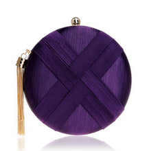 Load image into Gallery viewer, SEKUSA New Arrival Metal Tassel  Classical Style Small Purse Day Evening Clutch