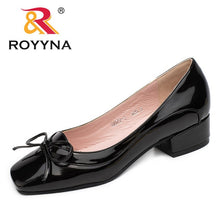 Load image into Gallery viewer, Pumps Butterfly-Knot Women Dress Shoes Square