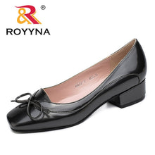 Load image into Gallery viewer, Pumps Butterfly-Knot Women Dress Shoes Square