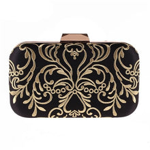 Load image into Gallery viewer, LUXY MOON Evening Clutch Women&#39;s Wallet New Diamond Embroidery Flower Clutch Purse mini