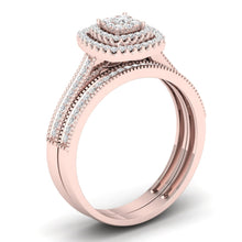 Load image into Gallery viewer, Rose Gold Color Wedding Rings for Women