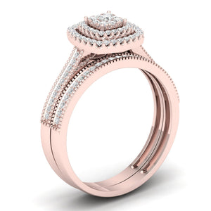 Rose Gold Color Wedding Rings for Women