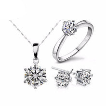 Load image into Gallery viewer, Cubic Zirconia Statement Jewelry Set