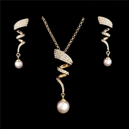 Vintage Pearl Jewelry Set