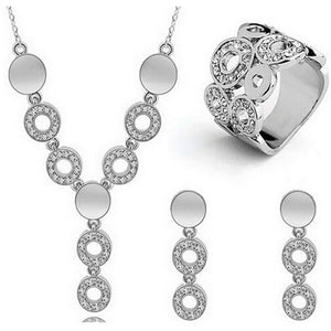 Classy Crystal Jewelry Set