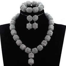 Load image into Gallery viewer, New Design Silver/Gold Beads Jewelry Set