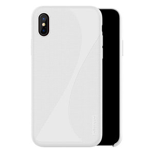 Original for iphone x Case NILLKIN Liquid Silicone Back Case For iPhone X Ultra Thin Soft Gel Rubber For iPhoneX Coque Fundas 10