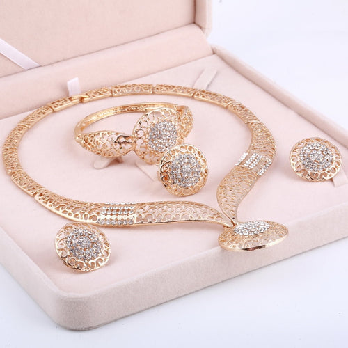 Dubai Gold Jewelry Set