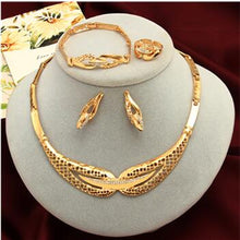 Load image into Gallery viewer, Dubai Gold Jewelry Set