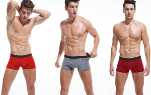 4pcs/lot Mens Boxers Underwear Cotton Boxer