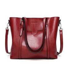 Load image into Gallery viewer, ACELURE Women bag Oil wax Women&#39;s Leather Handbags Luxury Tote