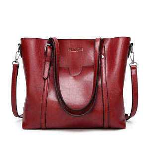 ACELURE Women bag Oil wax Women's Leather Handbags Luxury Tote