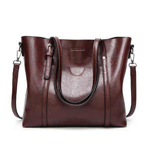 ACELURE Women bag Oil wax Women's Leather Handbags Luxury Tote