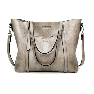 ACELURE Women bag Oil wax Women's Leather Handbags Luxury Tote