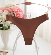 Load image into Gallery viewer, Ultra-thin Women&#39;s Panties Ladies Underwear Thongs Knickers Sexy Lingerie.